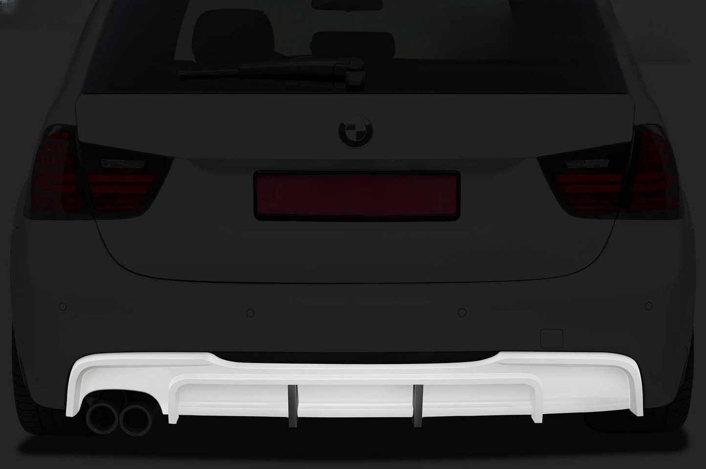 Diffusori posteriore adatto per BMW 3er E90 / E91