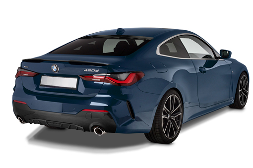 Rear diffuser suitable for BMW 4er (G22/G23) M package M440