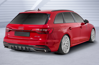 Racing Rear Diffuser suitable for Audi A4 B9 (8W) Avant S-Line