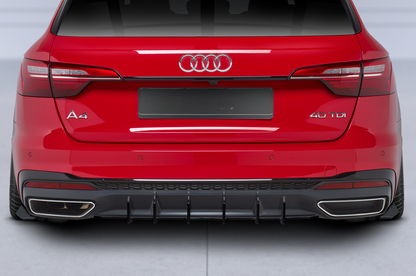 Racing Rear Diffuser suitable for Audi A4 B9 (8W) Avant S-Line