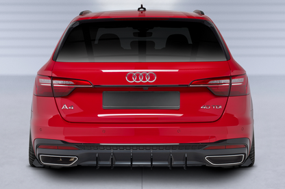 Racing Rear Diffuser suitable for Audi A4 B9 (8W) Avant S-Line