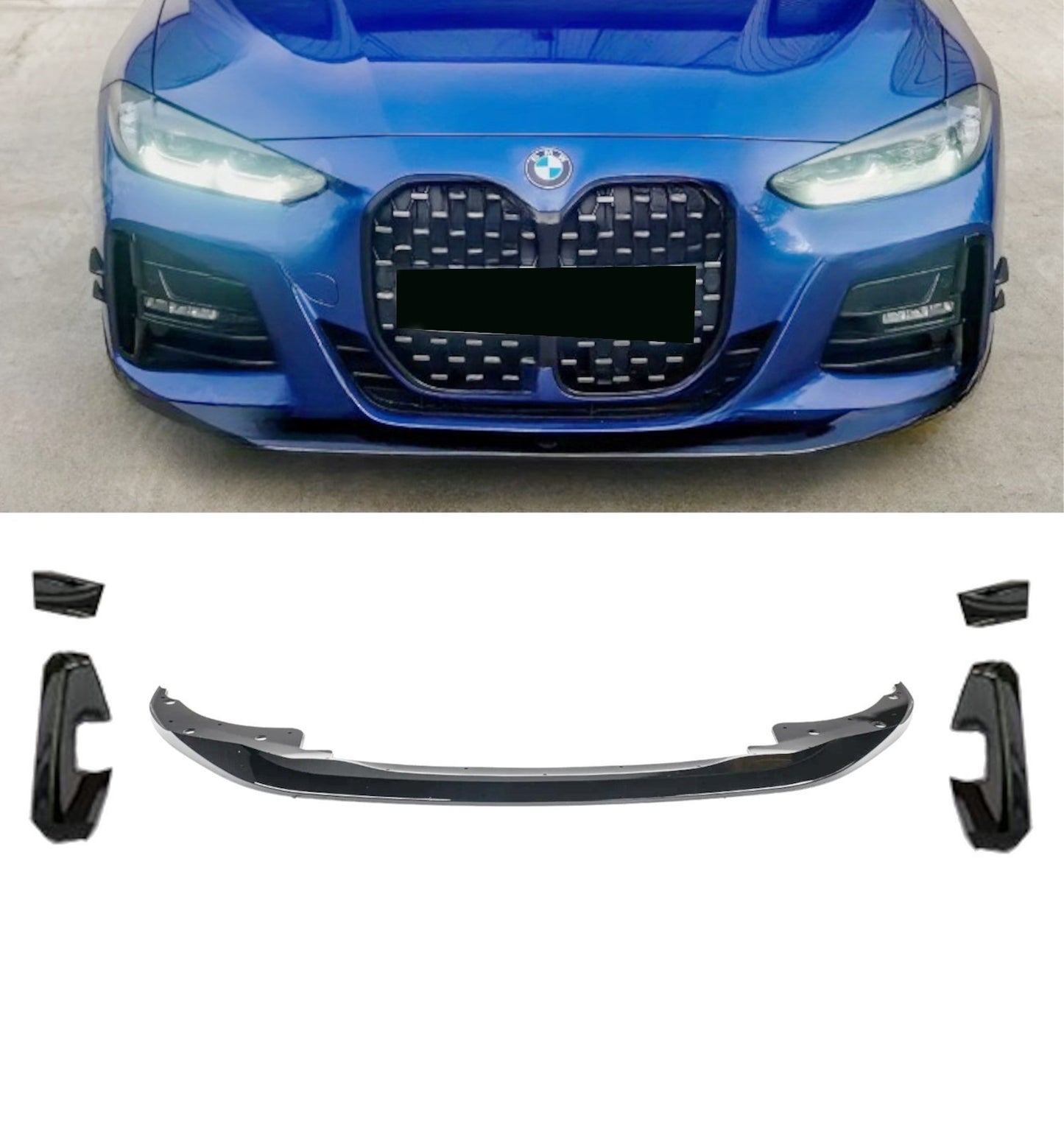 💕BODYKIT BMW SERIE 4 G22  NERO LUCIDO 💕