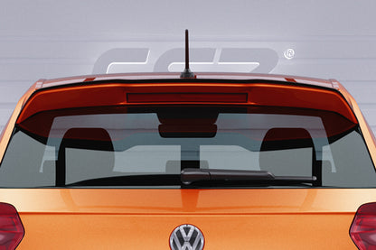 SPOILER WING for VW Polo VI 2G (AW) GTI/R-Line GLOSSY BLACK