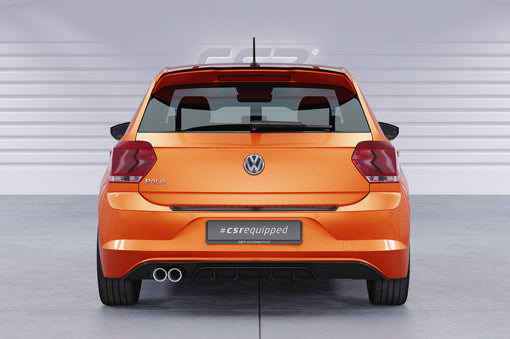SPOILER WING for VW Polo VI 2G (AW) GTI/R-Line GLOSSY BLACK