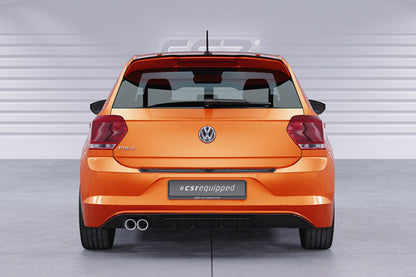 SPOILER WING for VW Polo VI 2G (AW) GTI/R-Line GLOSSY BLACK