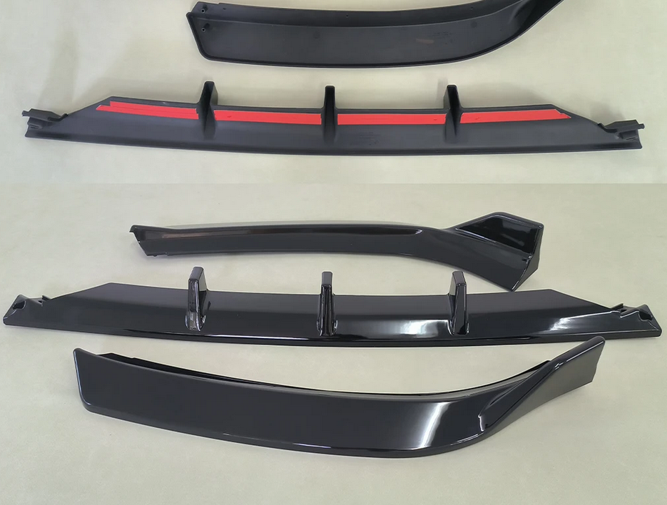 ART.5491 SPLITTER 3PZ  Audi A5 S5 B8 Quattro S-LINE 2012 - 2016