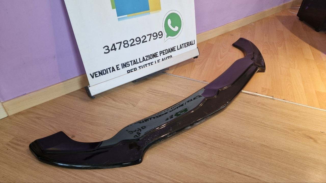 💕ART. 0233 SPLITTER ALFA ROMEO STELVIO 2016+ NERO LUCIDO💕