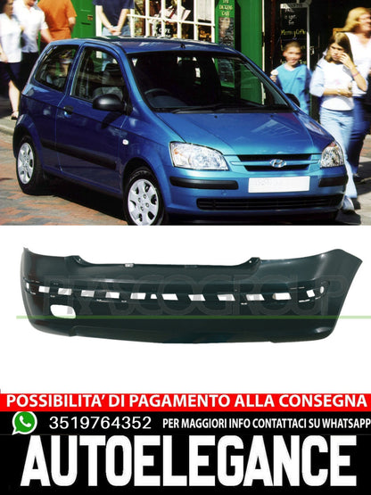 Prasco Rear Bumper WITH HOLE ON THE LEFT For Hyundai Getz 866111C110 