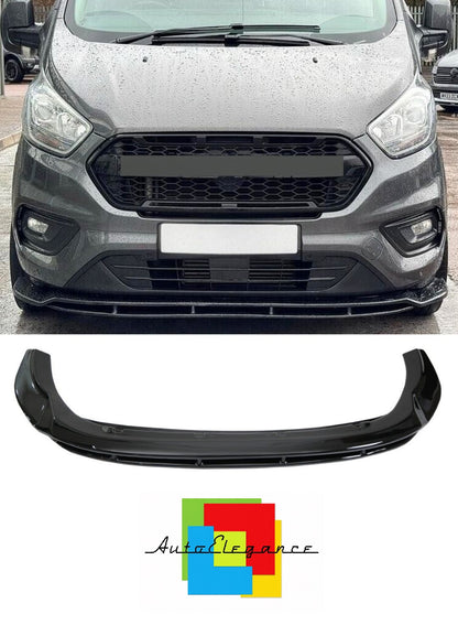💕SPLITTER  ADATTO PER    FORD TRANSIT CUSTOM MK1 FACELIFT    NERO  LUCIDO 💕