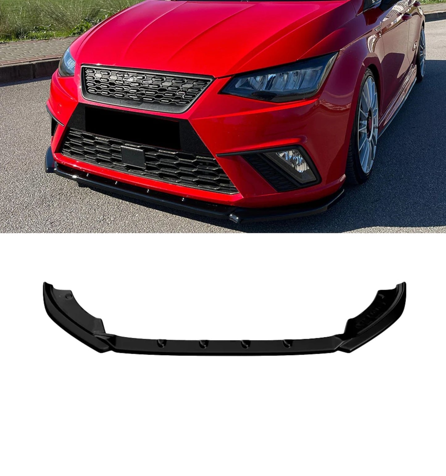 💕SPLITTER  SEAT IBIZA MK5  NERO  LUCIDO 2017-2021💕
