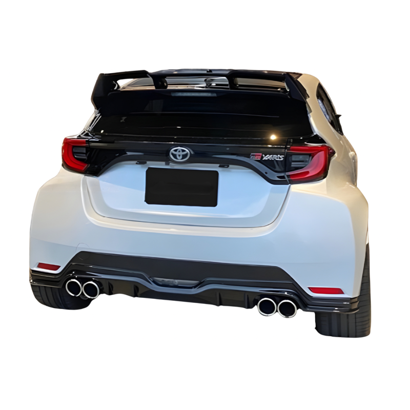 💕ART.8539 DIFFUSORI Toyota Yaris 2021 Look GR 2 Uscite doppio nero  lucido 💕