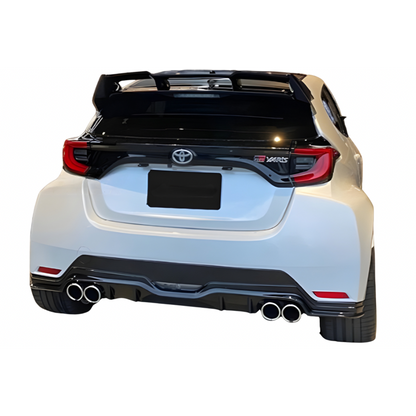 💕ART.8539 DIFFUSORI Toyota Yaris 2021 Look GR 2 Uscite doppio nero  lucido 💕