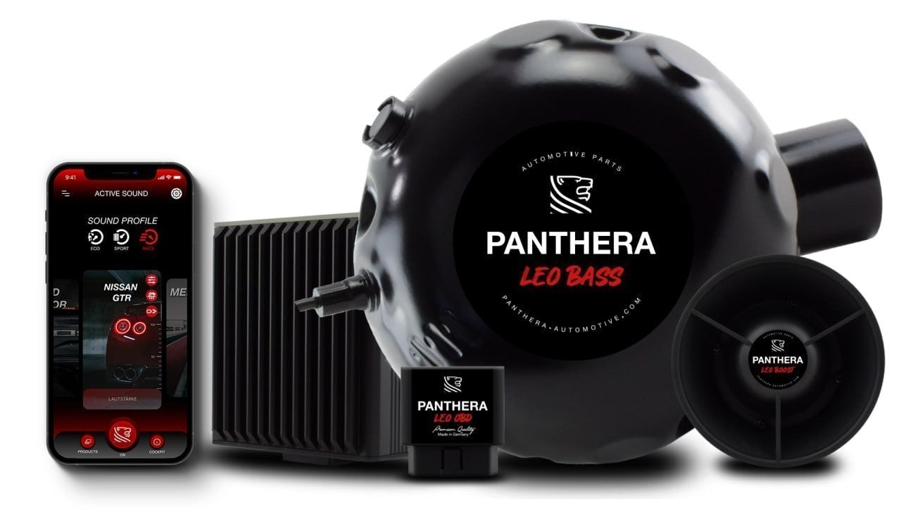 💕Sound Booster Panthera Scarico Elettronico Active Exhaust Jaguar F-Type X152💕