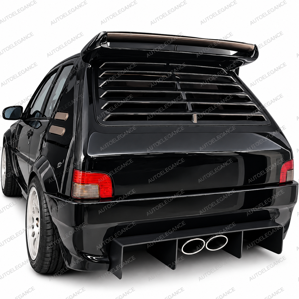BODYKIT E36 + COUPE REAR LIGHTS WITH WHITE INDICATOR