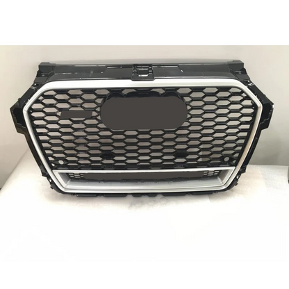 💫ART.5197 Griglia a nido d'ape Stile Quattro per Audi A1 S1 S-line 2016-2020💫