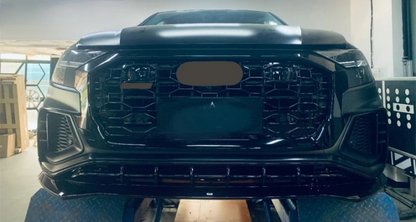 💫ART.8089 Griglia a nido d'ape per Audi Q8 SQ8 S-Line 2018-2021💫