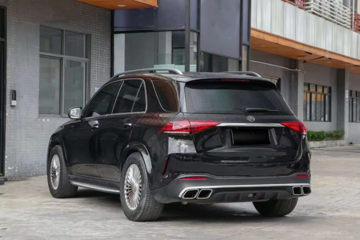 💫ART.6717 Terminali di Scarico GLE63 AMG Look per Mercedes GLE / SUV / 2018💫