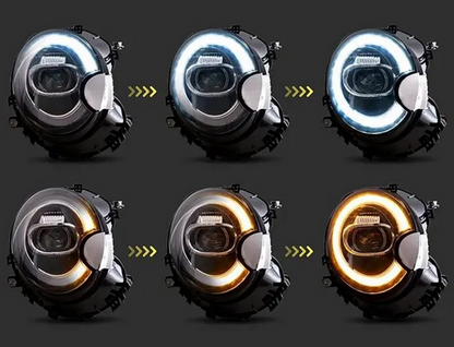 ART.7509 FARI ANTERIORI MINI COOPER  R56 R57 R58 R59 P2007–2013