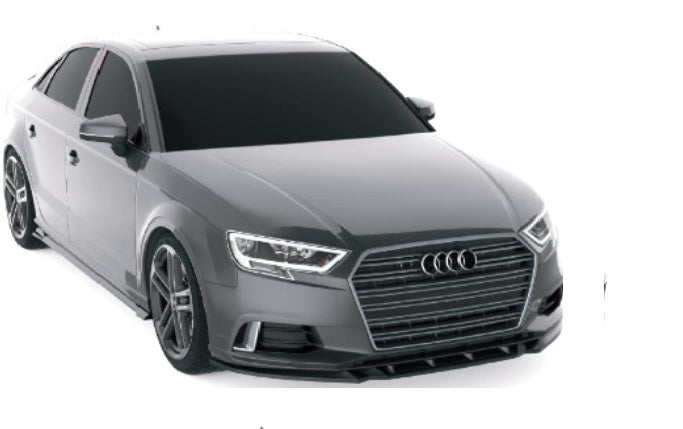 💫Minigonne Laterali (2 pezzi) per Audi A3 8V Sedan Restyling (2016–2020) 💫