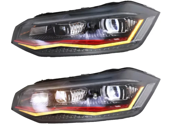ART.7431  FARI ANTERIORI  VW POLO 6 2011-2024