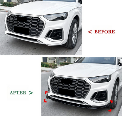 ART.6152  SPLITTER  Audi Q5 SQ5 FY S-line 2020-2024