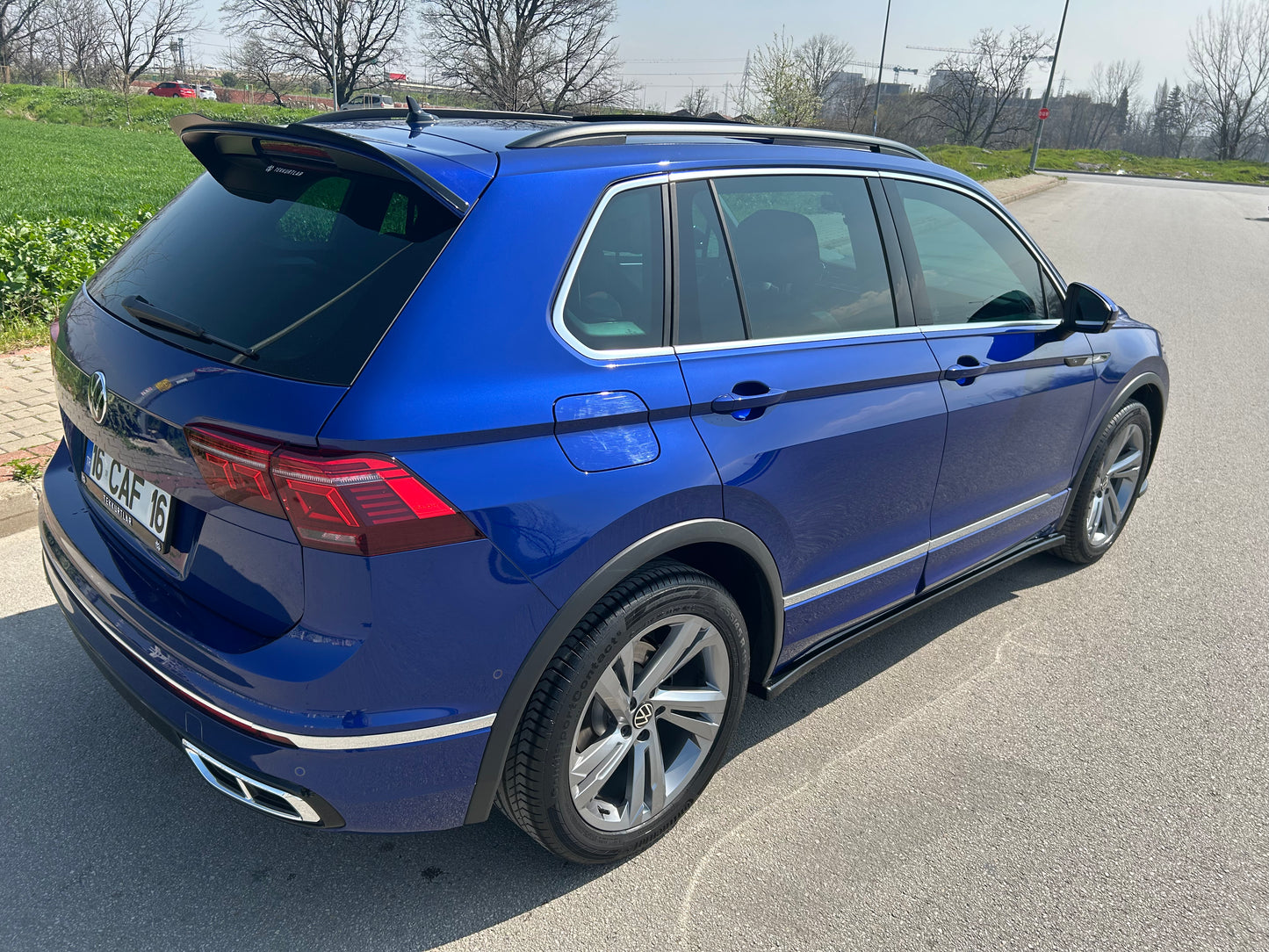 Spoiler Posteriore ✨✨VOLKSWAGEN Tiguan MK 2 R / R Line Facelift 2020+✨✨