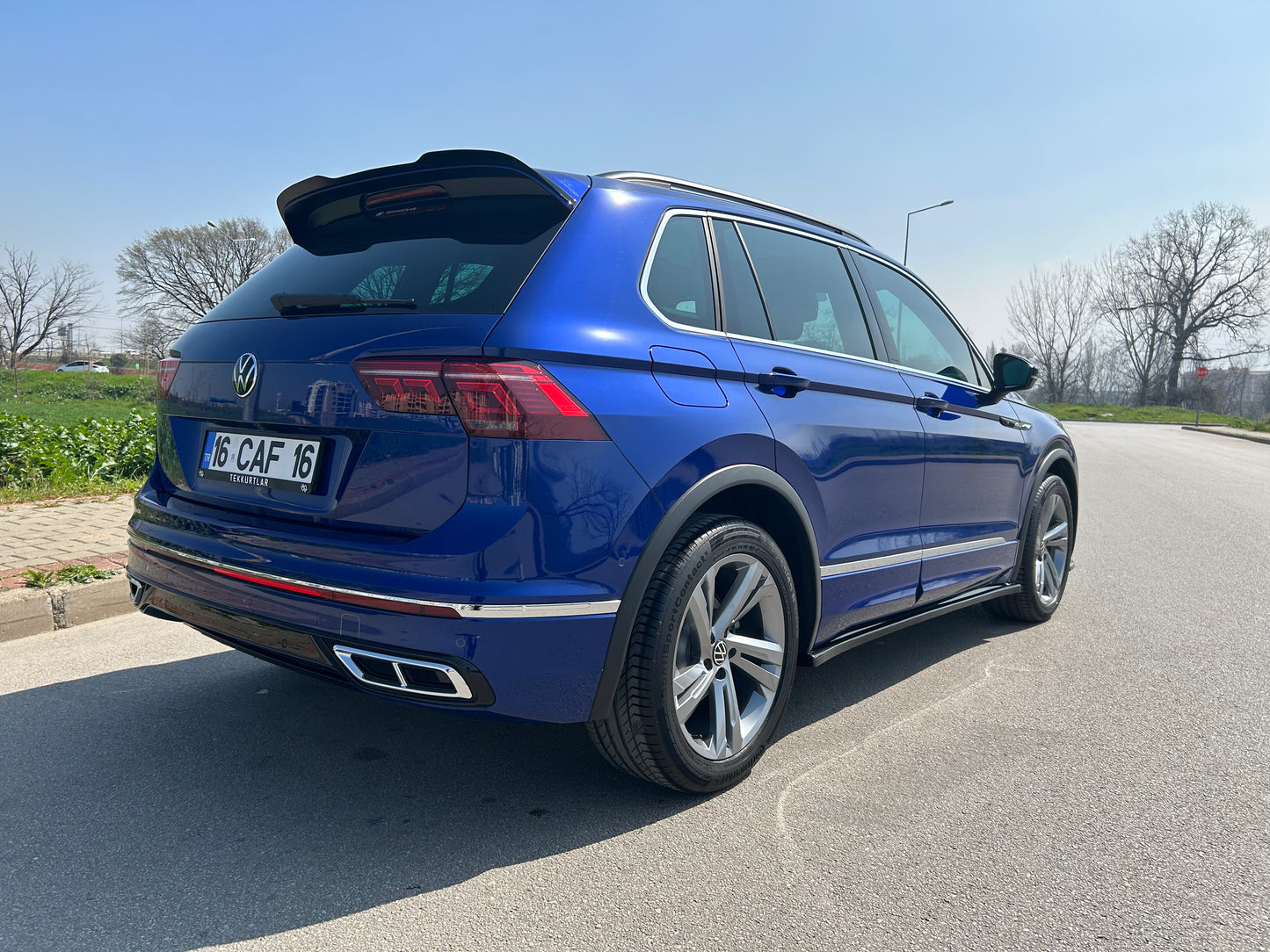 Spoiler Posteriore ✨✨VOLKSWAGEN Tiguan MK 2 R / R Line Facelift 2020+✨✨
