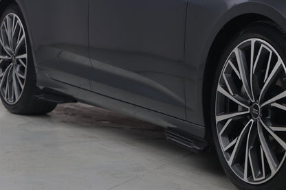 Minigonne laterali adatto per AUDI S6 C8 (Sedan-Avant) 2019+ (2 Pcs)
