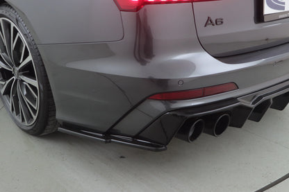 Splitter Laterali Posteriori adatti per AUDI S6 C8 (Sedan-Avant) 2019+