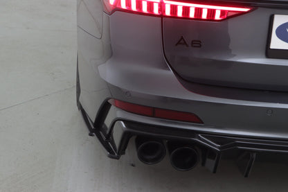 Splitter Laterali Posteriori adatti per AUDI S6 C8 (Sedan-Avant) 2019+