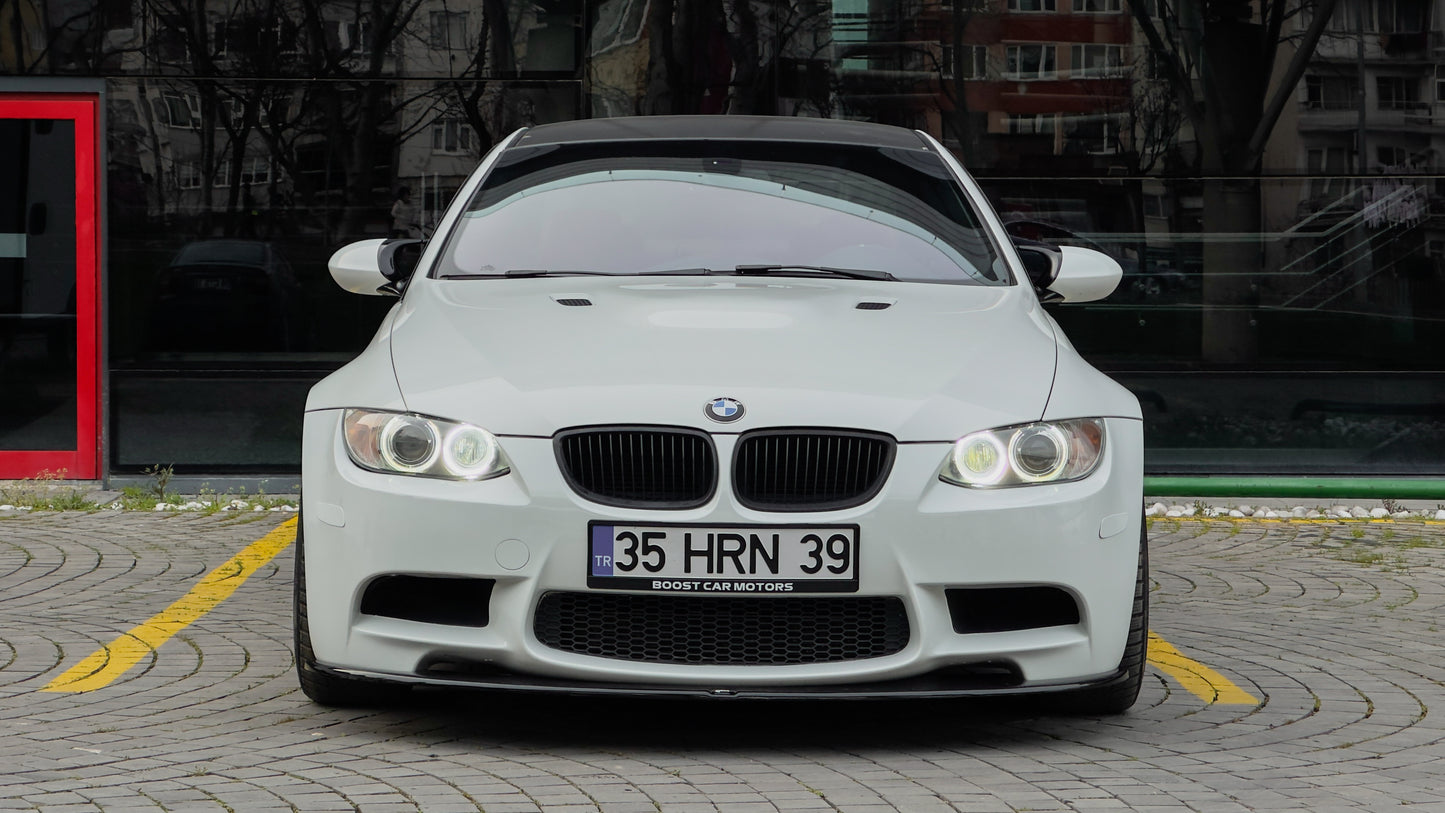 Front Splitter BMW M3 Series E92/E93 Prefacelift (Coupe&amp;Cabrio) 2008-2012 With ABE TÜV 