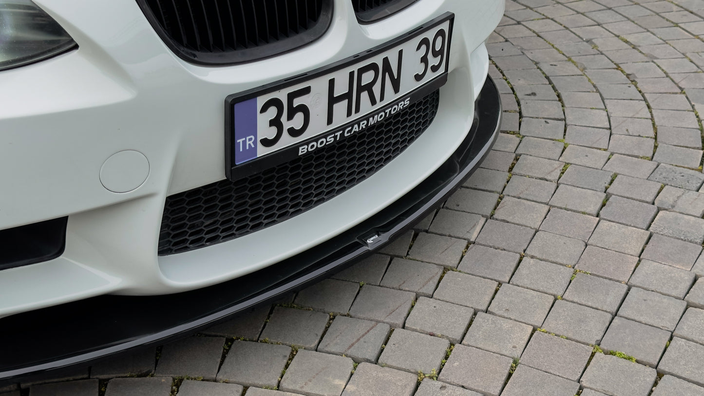 Front Splitter BMW M3 Series E92/E93 Prefacelift (Coupe&amp;Cabrio) 2008-2012 With ABE TÜV 