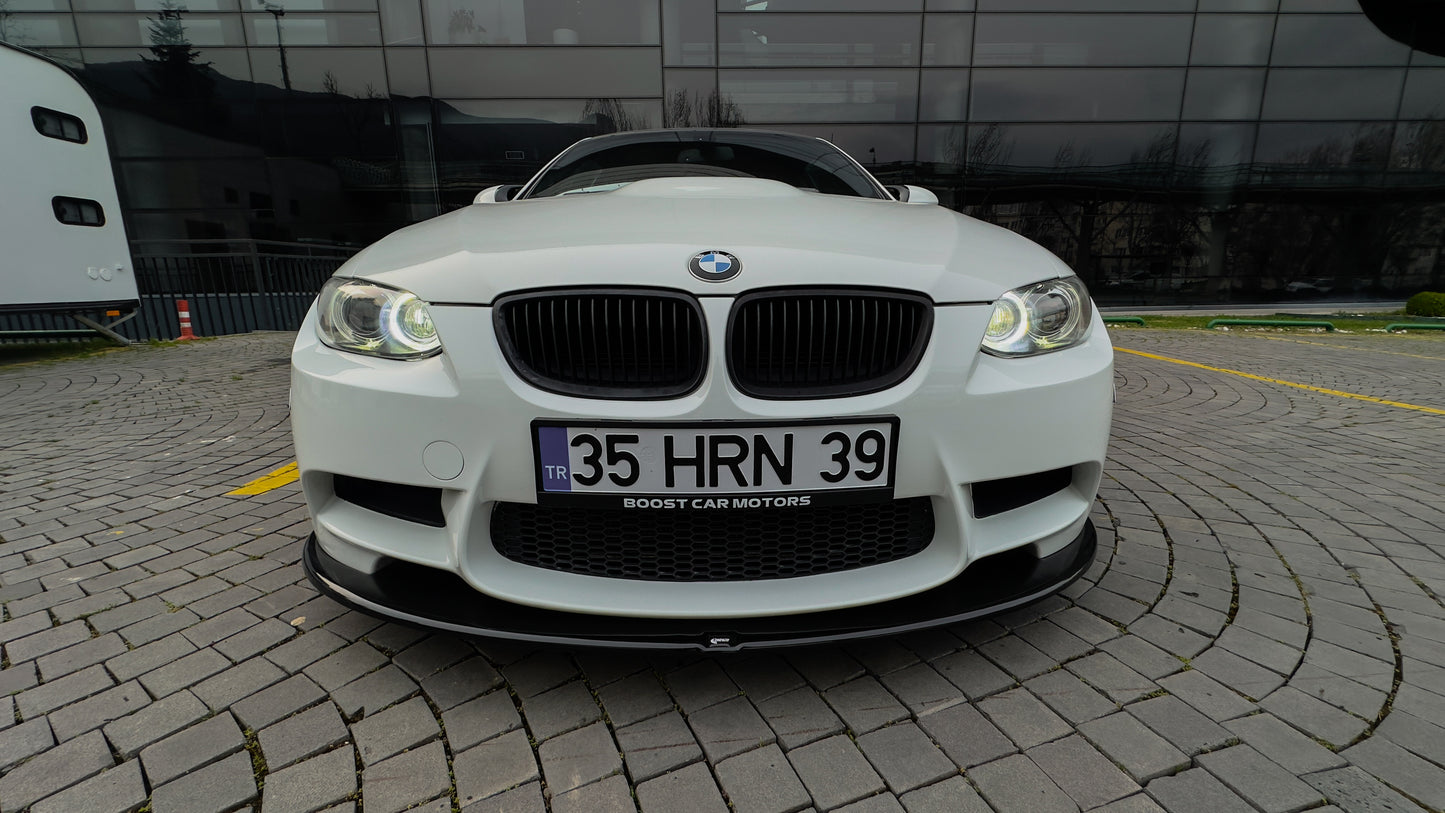 Front Splitter BMW M3 Series E92/E93 Prefacelift (Coupe&amp;Cabrio) 2008-2012 With ABE TÜV 