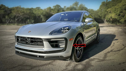 ⭐Front bumper SUITABLE FOR Porsche MACAN 14-18 Turbo Look WITHOUT CAMERA⭐