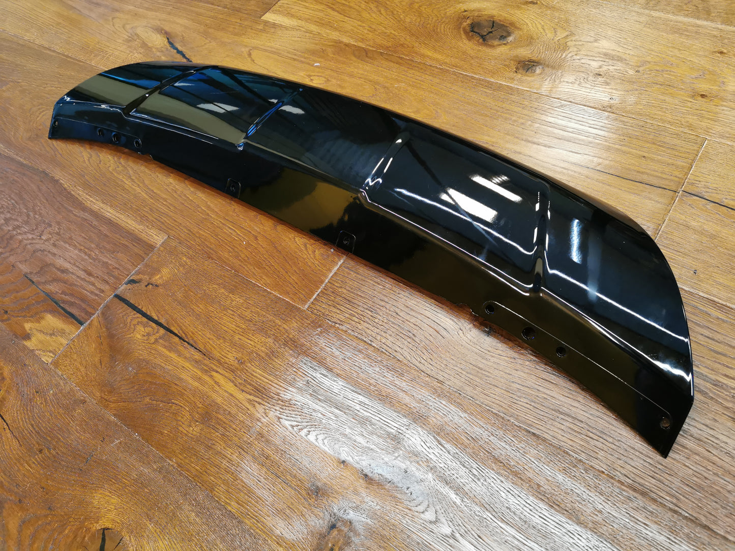 DIFFUSER SUITABLE FOR ALFA ROMEO STELVIO 949 2016-2020 GLOSSY BLACK