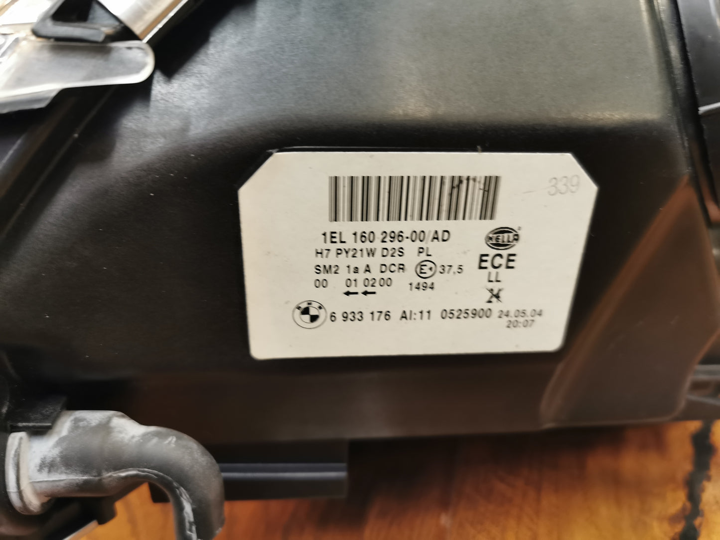 ⭐1el 160 296-00 ad FARI XENON ORIGINALI ADATTO PER BMW E60 SERIE 5    ⭐