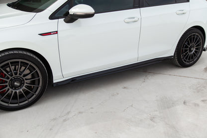 Minigonne Laterali vw Golf Mk 8 GTI / GTI Clupsport / GTD / R-Line 2020+ Versione 2