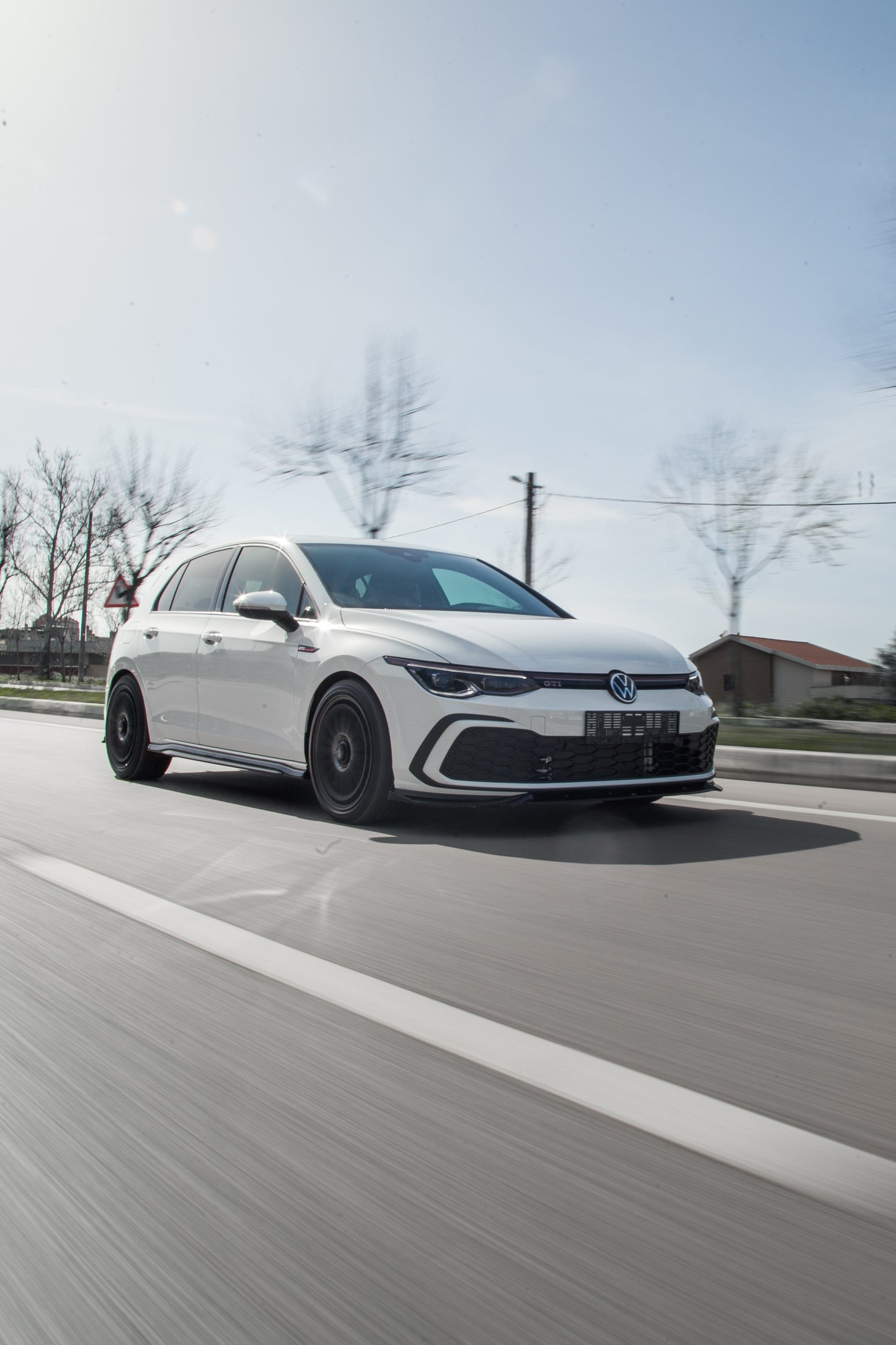 Minigonne Laterali vw Golf Mk 8 GTI / GTI Clupsport / GTD / R-Line 2020+ Versione 2