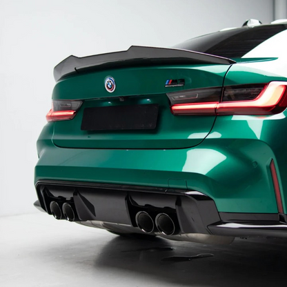 💫ART.6927 Spoiler Posteriore Stile PSM per BMW 3 (G20) Berlina (2018+)💫