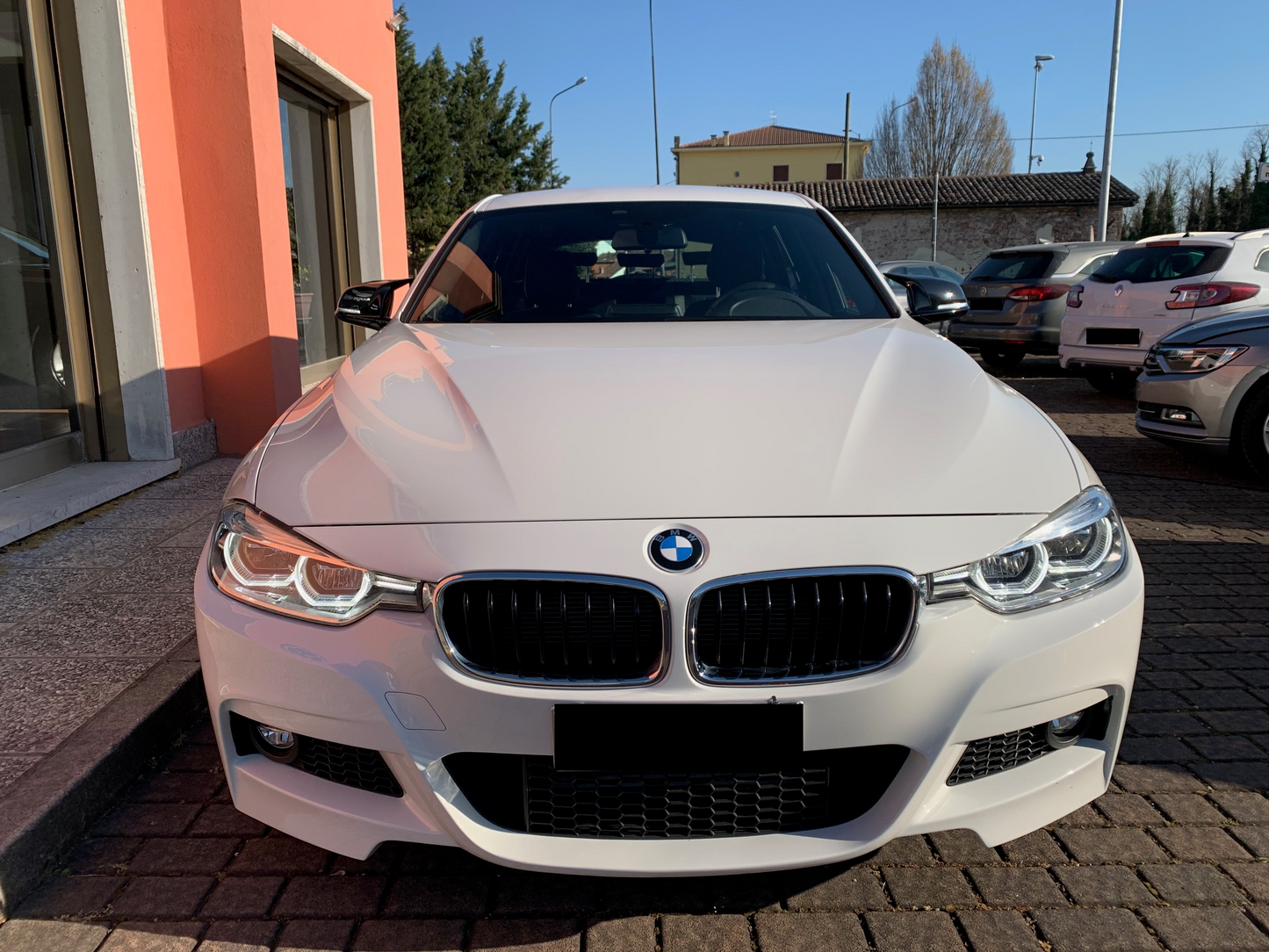 💫ART.5421 Paraurti Anteriore + Griglia per BMW Serie 3 F30 / F31 Look M-tech💫