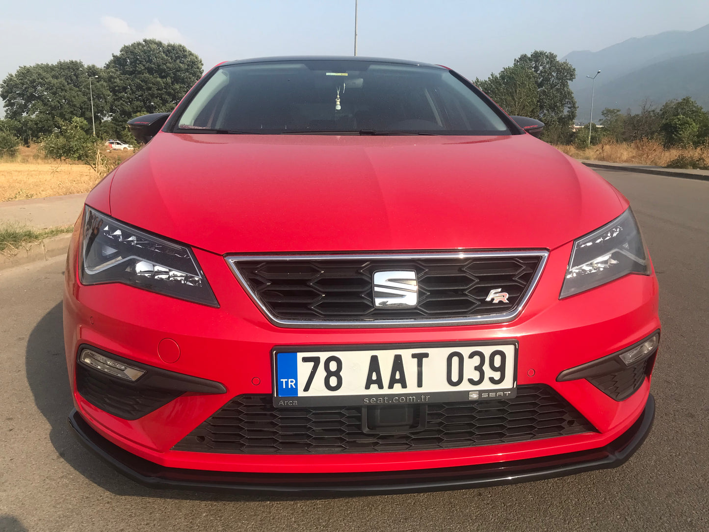Splitter Anteriore SEAT Leon FR MK3 Facelift 2017-2019 Versione 2 Con ABE TÜV