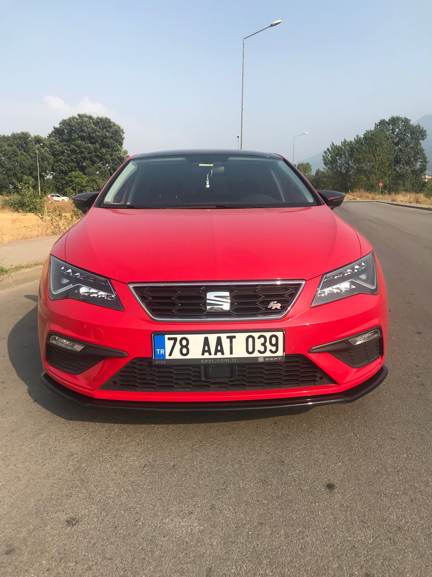Splitter Anteriore SEAT Leon FR MK3 Facelift 2017-2019 Versione 2 Con ABE TÜV
