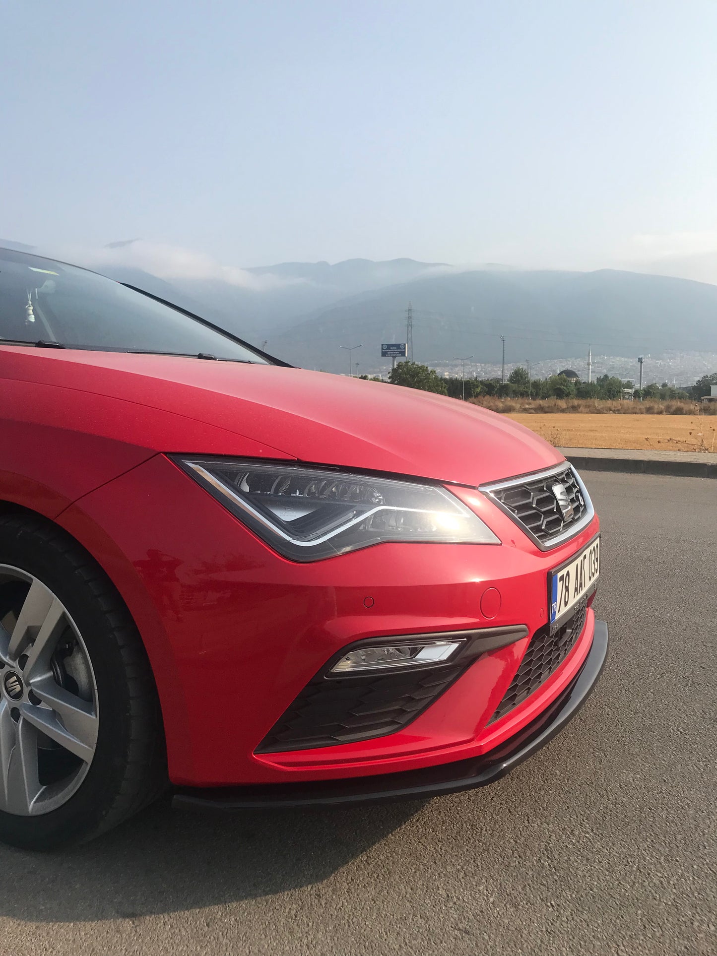 Splitter Anteriore SEAT Leon FR MK3 Facelift 2017-2019 Versione 2 Con ABE TÜV