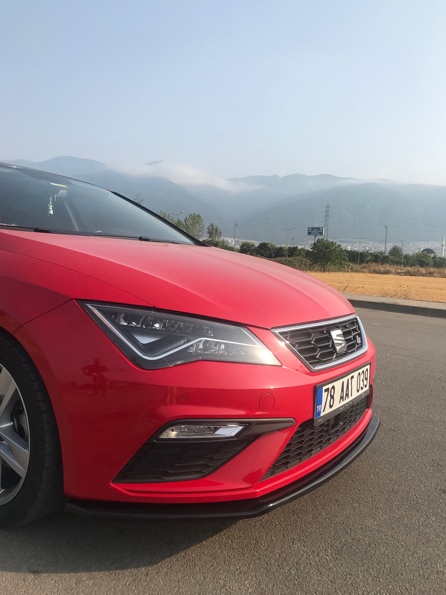 Splitter Anteriore SEAT Leon FR MK3 Facelift 2017-2019 Versione 2 Con ABE TÜV