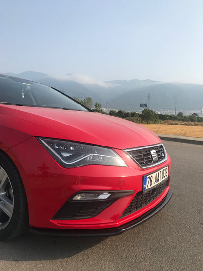 Splitter Anteriore SEAT Leon FR MK3 Facelift 2017-2019 Versione 2 Con ABE TÜV