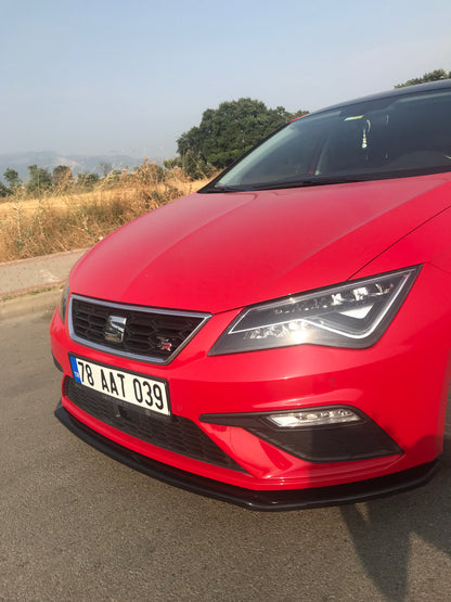 Splitter Anteriore SEAT Leon FR MK3 Facelift 2017-2019 Versione 2 Con ABE TÜV