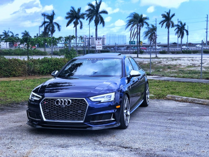 💫ART.8114 Griglia a nido d'ape Look RS4 per Audi A4 B9 2017-2019💫