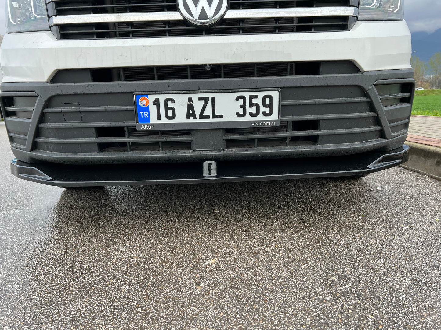 Splitter Anteriore VOLKSWAGEN Crafter MK2 2017+ / MAN TGE MK1 Prefacelift 2017+