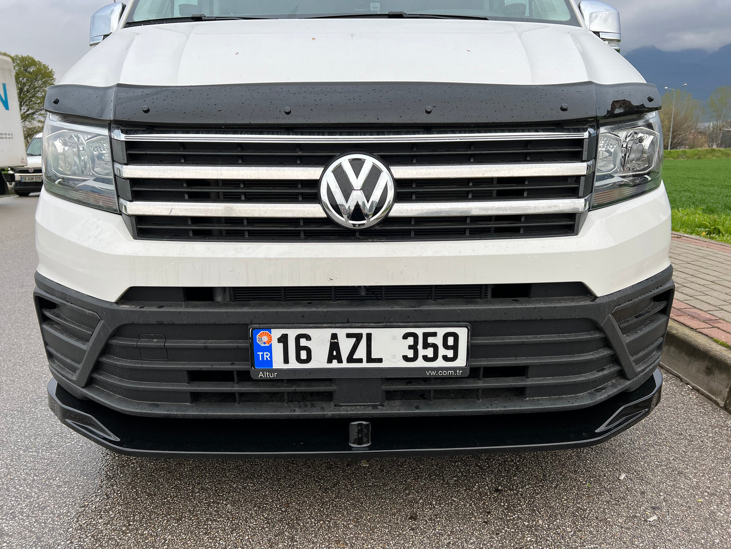 Splitter Anteriore VOLKSWAGEN Crafter MK2 2017+ / MAN TGE MK1 Prefacelift 2017+