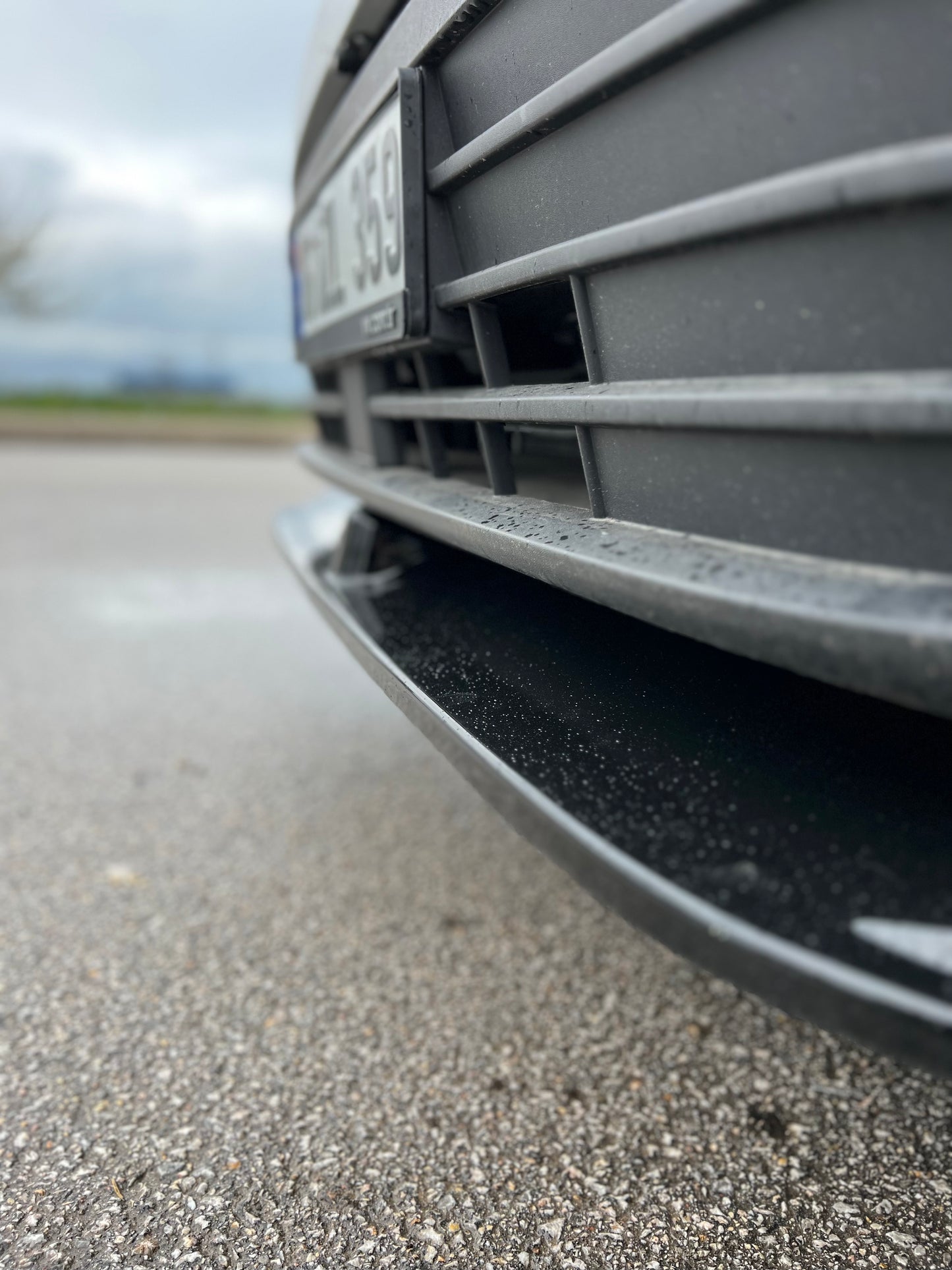 Splitter Anteriore VOLKSWAGEN Crafter MK2 2017+ / MAN TGE MK1 Prefacelift 2017+